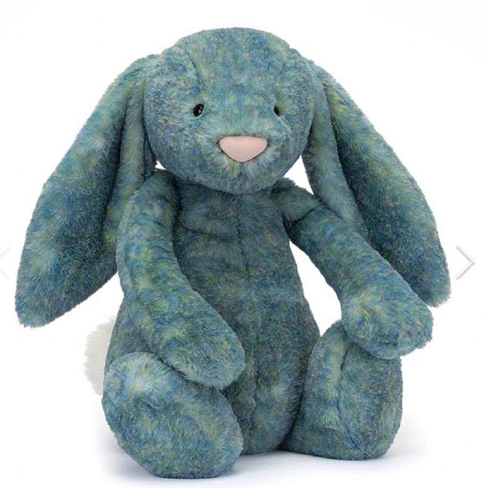 NWT 20th ANNIVERSARY BASHFUL LUXE BUNNY AZURE BIG BY JELLYCAT